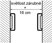 stavební otvor typ D